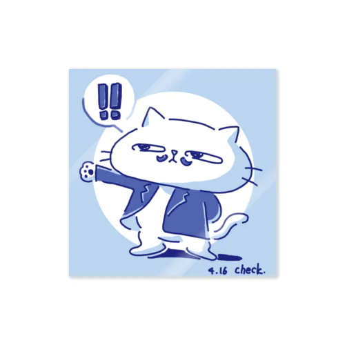 4.16ねこくん Sticker