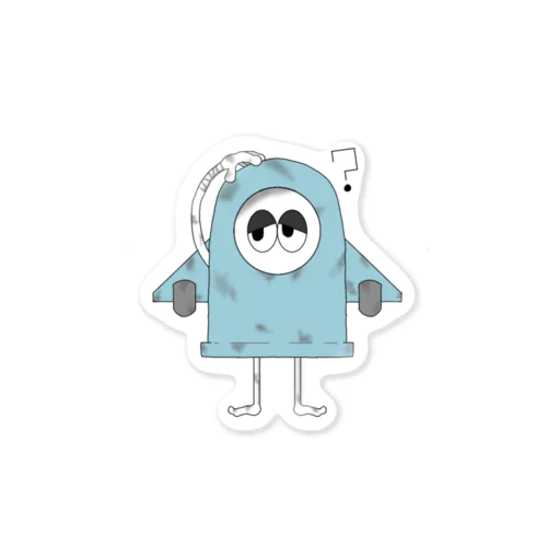 傷ついたパイロット Sticker