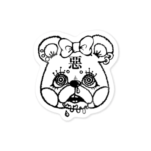 惡羅っ熊ちゃん Sticker
