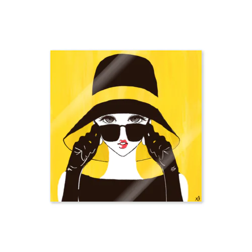 yellow Sticker