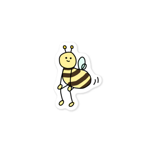 トゥワークするハチ Sticker