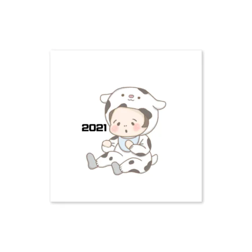 干支赤ちゃん Sticker
