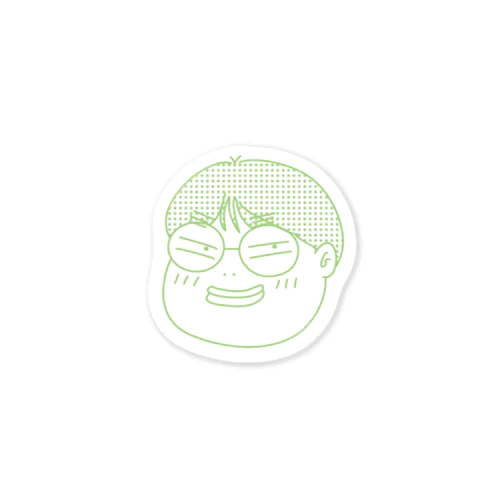 わっしー（薄線） Sticker