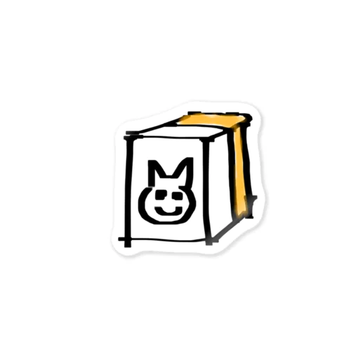 ドラネコ麻雀牌 Sticker