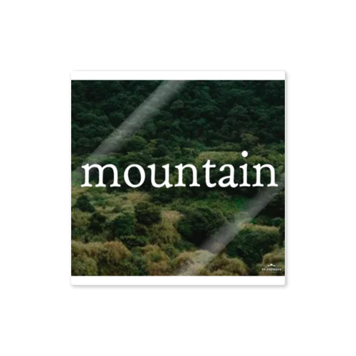 mountain Sticker