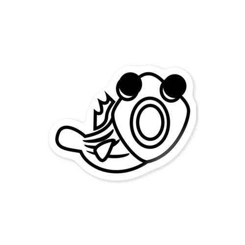 ささめばちゃん ステッカー Sticker