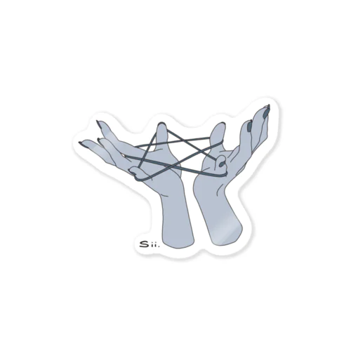 星の手（otete） Sticker