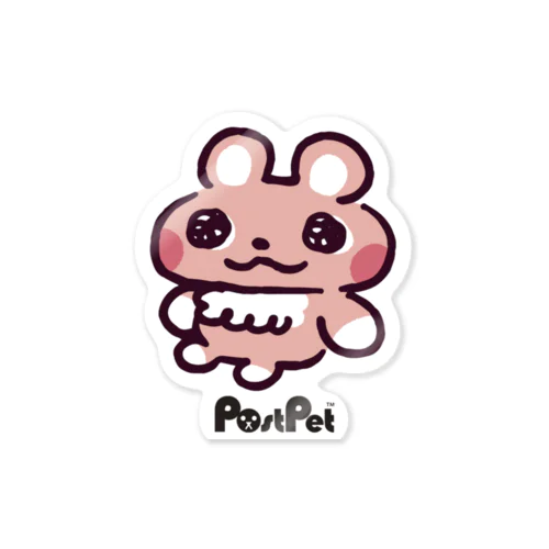 おすわりコモモ Sticker