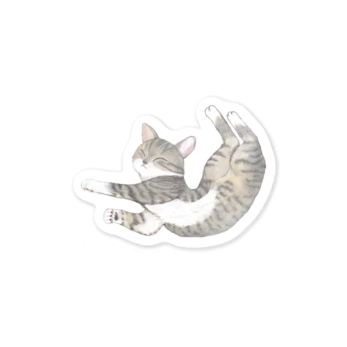 ねこちゃん大好きファミリー　ナミくん Sticker