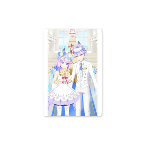 itomito.weddingステッカー① Sticker