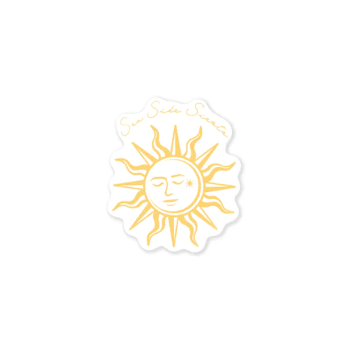 Sea Side Siesta goods Sticker