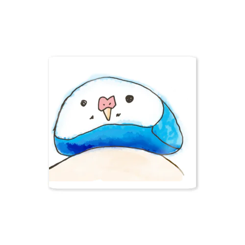 手乗りもちどりモッチモチ Sticker