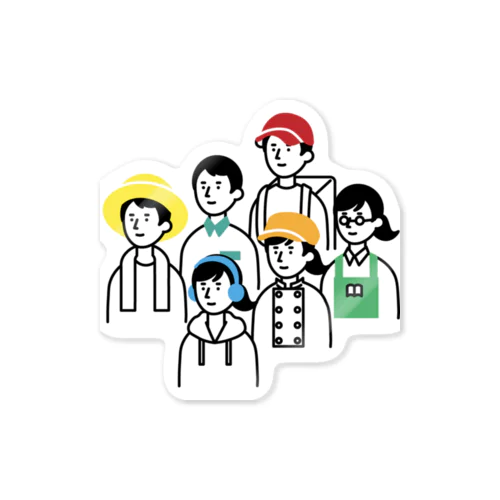 ステッカー！ Sticker