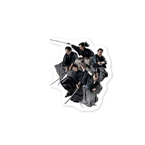 助太刀屋十八番　実写版ステッカー Sticker