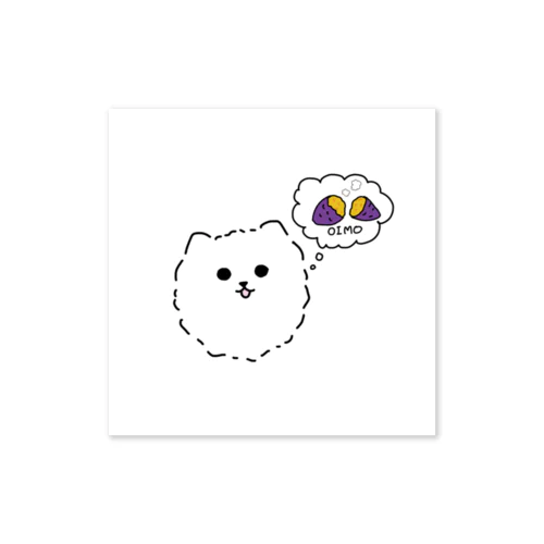 おいもりん Sticker