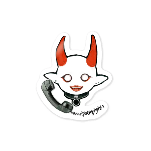 アクマ電話 Sticker