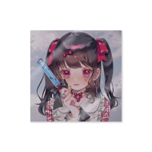 ぴえん量産チャン Sticker