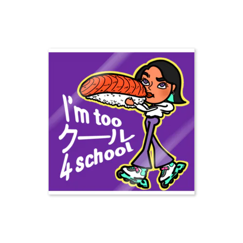 Momo sticker Sticker
