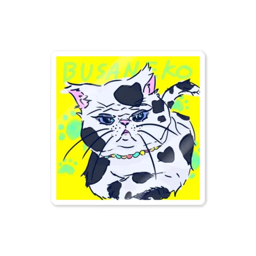 ブサ猫 Sticker
