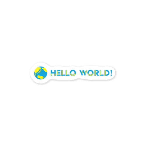 HelloWorld Sticker