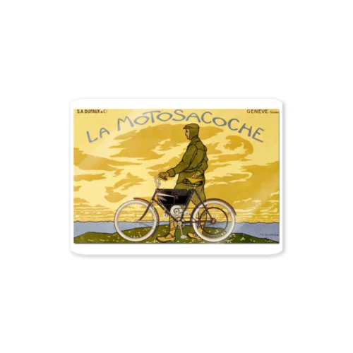 スイス MORTERCYCLE GENEVE ARTDECO Sticker