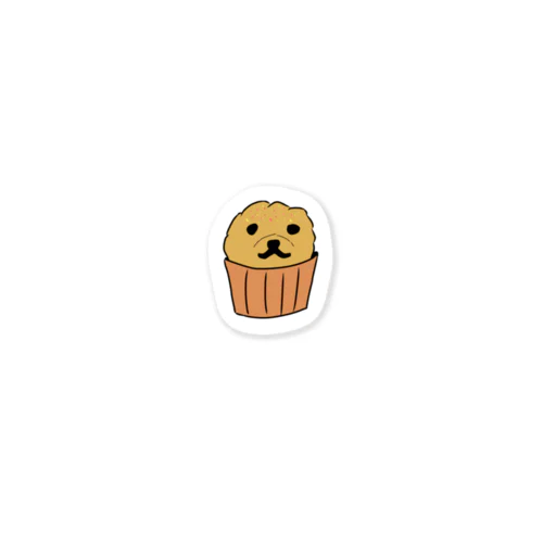 カップケーキイッヌくん Sticker