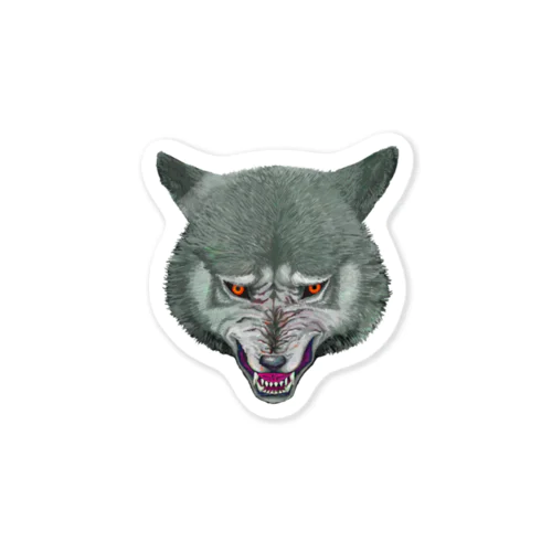 IKAKU-赤 Sticker