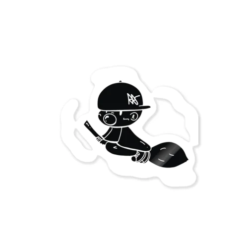 空飛ぶベビ Sticker