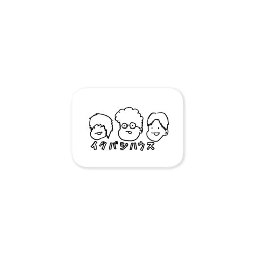 板橋ハウスステッカー小さめ Sticker