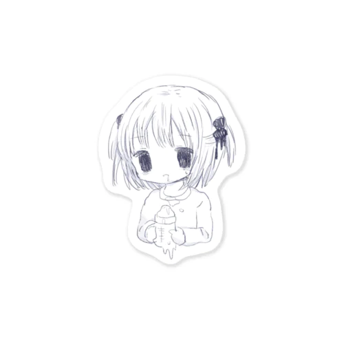 ミルクに溶けて、 Sticker