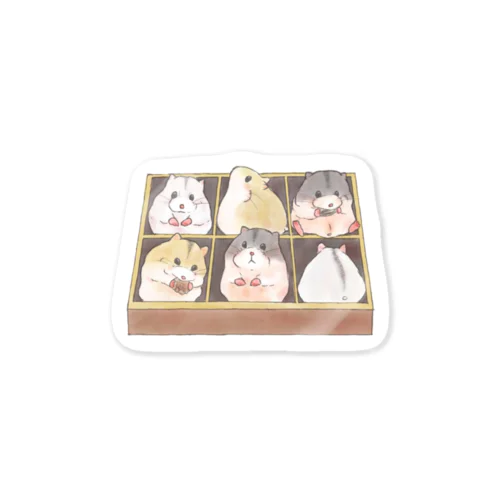 ハムの詰め合わせ Sticker