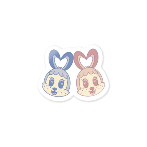 うさぎさんたち Sticker