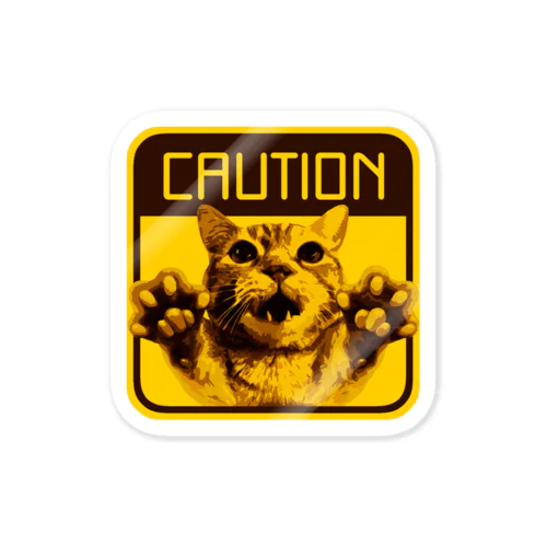 CAUTION Sticker