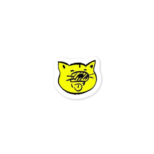 ごんむく(yellow) Sticker
