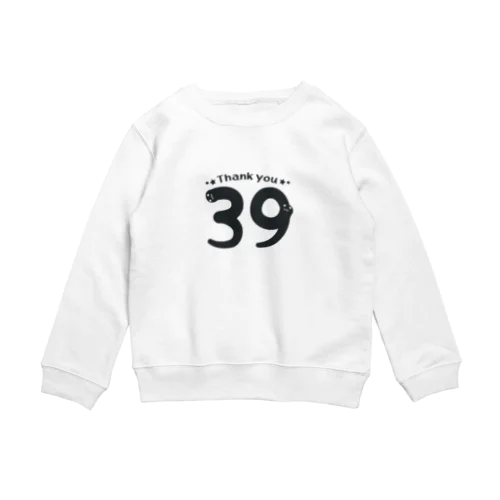  キッズサイズ 39*Thank you*A Crew Neck Sweatshirt