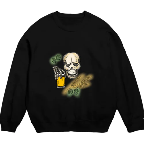 SkullBeer Crew Neck Sweatshirt