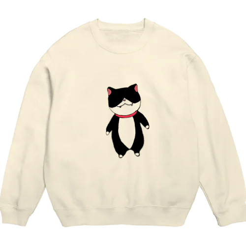 はなにゃん Crew Neck Sweatshirt