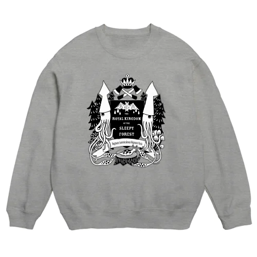 烏賊の紋章 Crew Neck Sweatshirt