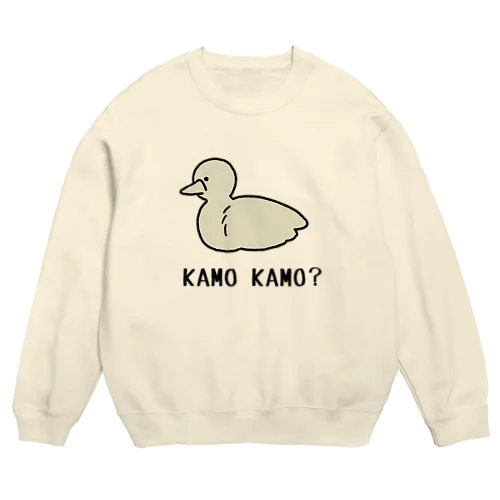 KAMOKAMO? トレーナー Crew Neck Sweatshirt
