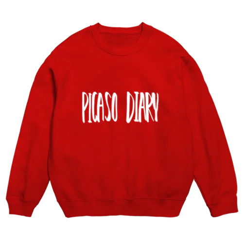 ピカソの日記【スウェット】 Crew Neck Sweatshirt