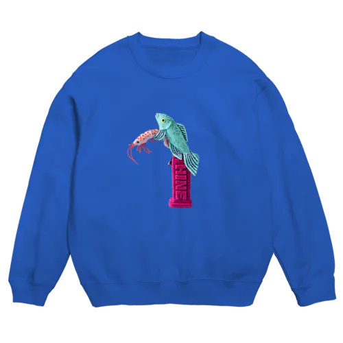 ウオペッツ Crew Neck Sweatshirt