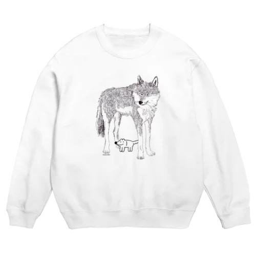 ウルフくん Crew Neck Sweatshirt