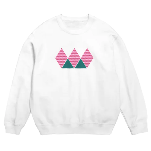 kika シクラメン Crew Neck Sweatshirt