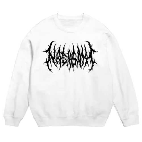 DEATH NAGASAKI ２ / 長崎(黒ロゴ) 秋冬物 Crew Neck Sweatshirt
