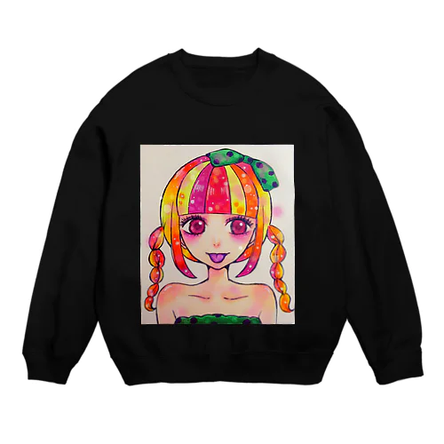 ビビットちゃん Crew Neck Sweatshirt