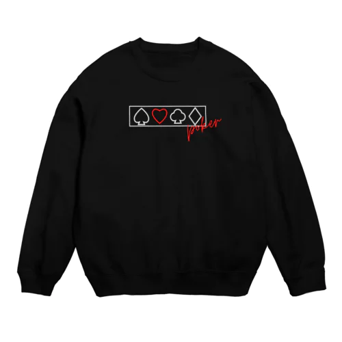 Four Suits Crew Neck Sweatshirt