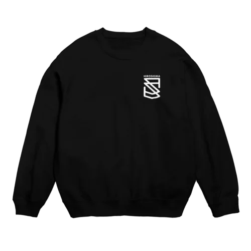 WHITE_LOGO Crew Neck Sweatshirt