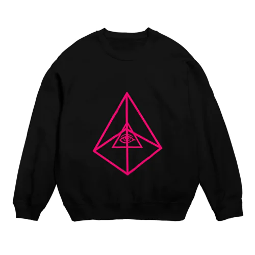 eye of pyramid Crew Neck Sweatshirt