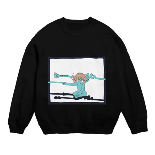おやすみなさい Crew Neck Sweatshirt