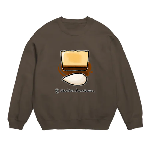クレームキャラメル Crew Neck Sweatshirt